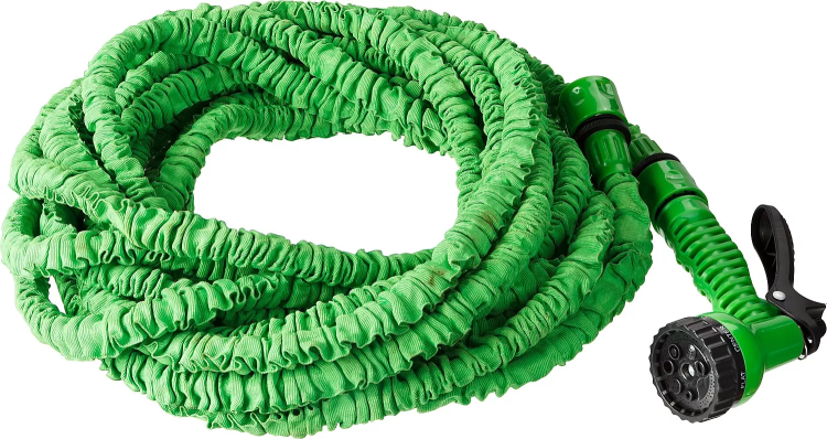 РОСТОК. Набор поливочный: Шланг удлиняющийся 22,5 м, распылитель пистолетный 7 поз., адаптер внеш 1/2"x3/4" 428498-22 купить в Урае
