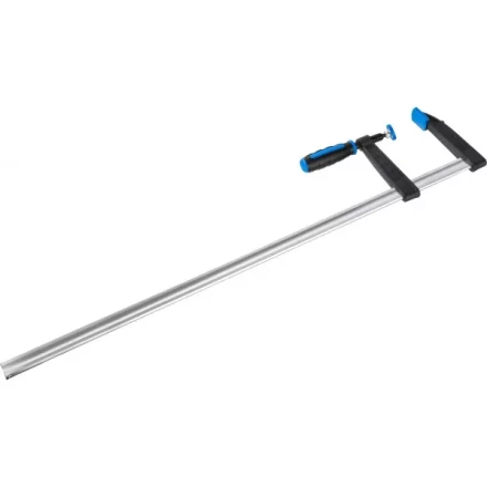 Струбцина ЗУБР &quot;ПРОФЕССИОНАЛ&quot;, тип &quot;F&quot;, двухкомпонентная ручка, стальная закаленная рейка, 120х800мм 32155-120-800 купить в Урае