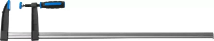 Струбцина ЗУБР &quot;ПРОФЕССИОНАЛ&quot;, тип &quot;F&quot;, двухкомпонентная ручка, стальная закаленная рейка, 120х800мм 32155-120-800 купить в Урае