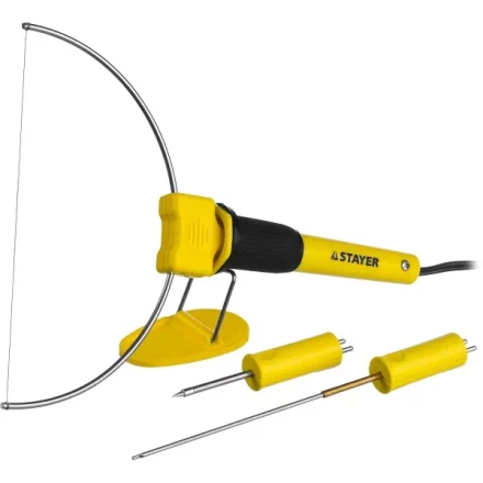 Прибор STAYER MASTER MAXtermo для художественной резки пенопласта, пластика, 3 насадки, 7Вт 45257-H3 купить в Урае