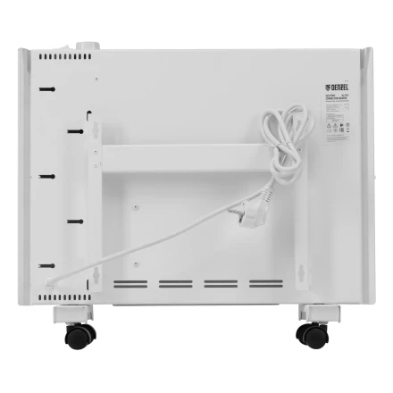 Конвектор электрический Denzel XCE-1000, 230 В, 1000 Вт, X-образный нагреватель белый 98130 купить в Урае