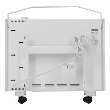 Конвектор электрический Denzel XCE-1000, 230 В, 1000 Вт, X-образный нагреватель белый 98130 купить в Урае