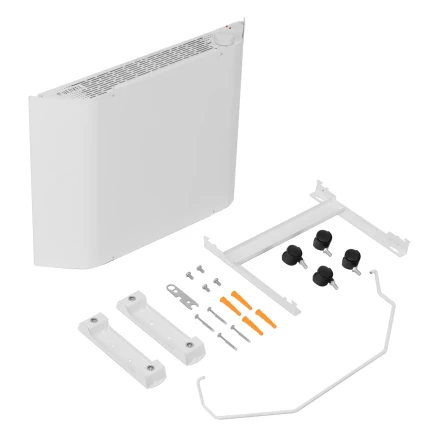 Конвектор электрический Denzel XCE-1000, 230 В, 1000 Вт, X-образный нагреватель белый 98130 купить в Урае