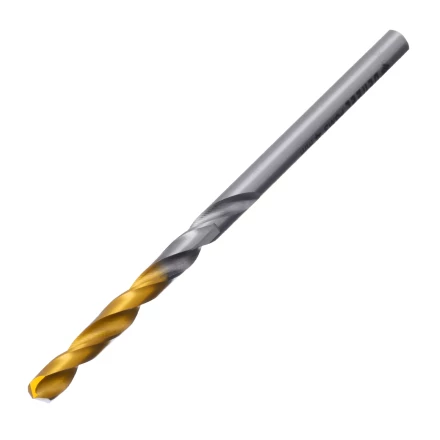 Сверло спиральное по металлу Denzel 4 x 75 мм, Р6М5, Golden Tip, 718229 купить в Урае