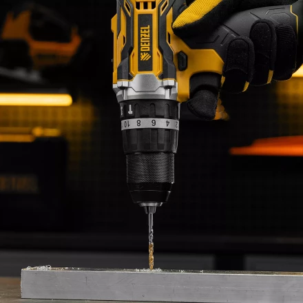 Сверло спиральное по металлу Denzel 4 x 75 мм, Р6М5, Golden Tip, 718229 купить в Урае