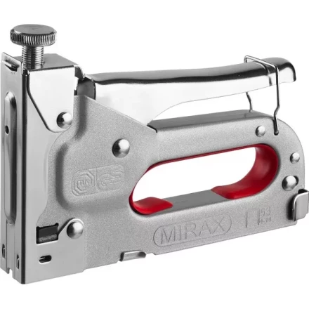 Степлер с регулировкой силы удара, металлический корпус, для тонкой скобы тип 53 (4-14 мм), MIRAX 3144 купить в Урае