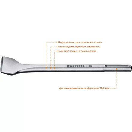Зубило SDS-Max 29333-50-300 купить в Урае