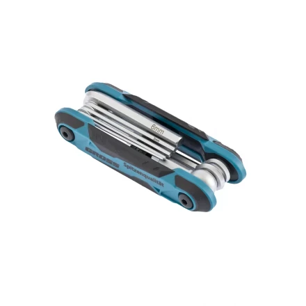 Набор ключей имбусовых Hex 1,5-8 мм CrV складные 8 шт Gross 16412 купить в Урае