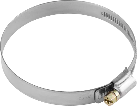 Хомуты нержавеющие с накатной лентой 12 мм коробка серия ПРОФЕССИОНАЛ купить в Урае