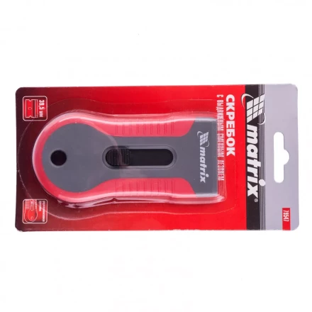 Скребок с двухкомпонентной рукояткой выдвижное сменное лезвие Matrix 79547 купить в Урае