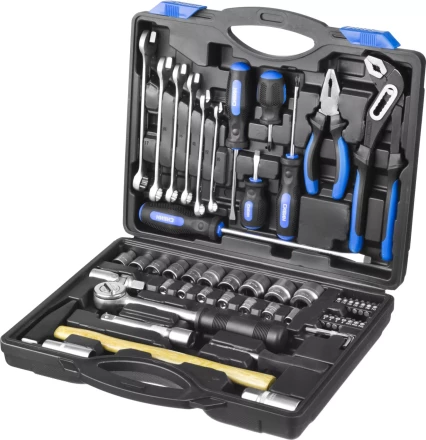 Набор слесарно-монтажного инструмента СИБИН, 56 предметов 27765-H56 купить в Урае