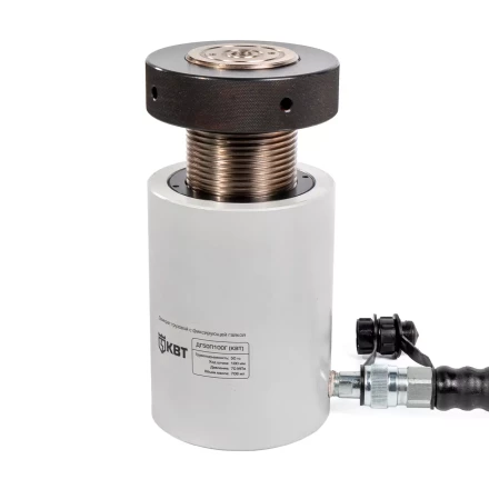 Домкрат грузовой с фиксирующей гайкой КВТ  ДГ-30П50Г серия ПРОФИ (84582) купить в Урае