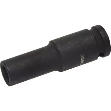 Торцовая головка KRAFTOOL &quot;INDUSTRIE QUALITAT&quot; ударная, удлиненная (1/2&quot;), FLANK, Cr-Mo, фосфатированная, 11 мм 27942-11 купить в Урае