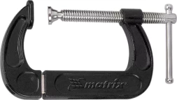 Струбцина G-образная, многоразмерная, поступенчатая регулировка, 3"-6" MATRIX PROFESSIONAL 20612
