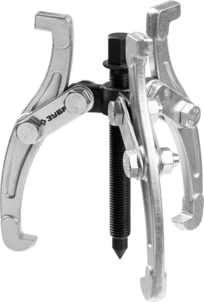 ЗУБР внешний d 25 - 160 мм, внутренний d 45 - 135 мм, шарнирный трехзахватный съемник, Профессионал (43318-110) купить в Урае