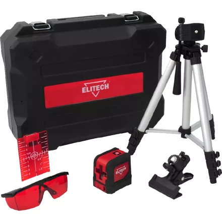 Нивелир лазерный ЛН 3К зеленый ELITECH купить в Урае