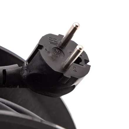 Удлинитель силовой 30 м, 16А, тип УХ10, ПВС, усиленный, на кабельной катушке, 4 розетки без заземления Сибртех 95868 купить в Урае