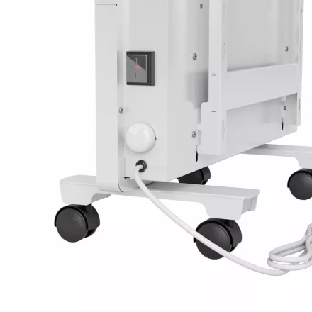 Конвектор электрический КМ-1000.1, 230 В, 1000 Вт, X-образный нагреватель, колеса, термостат // MTX 98124 купить в Урае