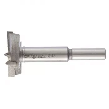 Сверло Форстнера по дереву 42 мм цилиндрический хвостовик СИБРТЕХ 704842 купить в Урае