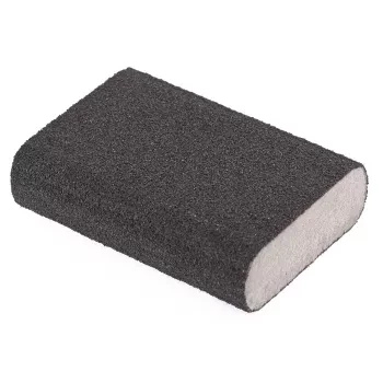 Губка для шлифования 100 х 70 х 25 мм овал твердая P40 MATRIX 75735 купить в Урае