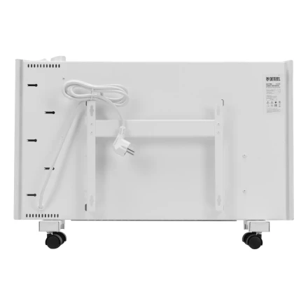 Конвектор электрический Denzel XCE-1500, 230 В, 1500 Вт, X-образный нагреватель белый 98131 купить в Урае