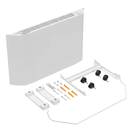 Конвектор электрический Denzel XCE-1500, 230 В, 1500 Вт, X-образный нагреватель белый 98131 купить в Урае