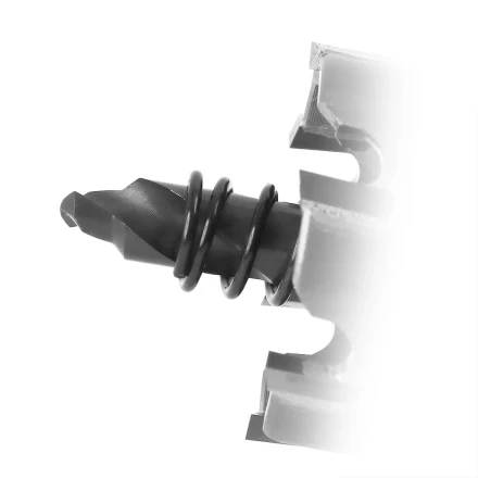 ТСТ коронка MESSER 15X5 с центрирующим сверлом и толкающей пружиной купить в Урае