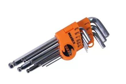 Набор шестигранников дюймовых с шаром 9 штук блистер Энкор 20896 купить в Урае