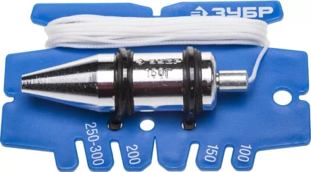 Отвес ЗУБР &quot;ЭКСПЕРТ&quot; строительный со шнуром и безопасным наконечником, 150 г 06347-15_z01 купить в Урае