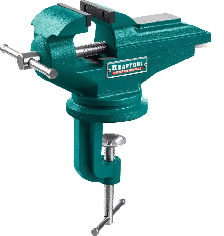 Тиски KRAFTOOL MINI настольные 32713-75 купить в Урае