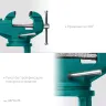 Тиски KRAFTOOL MINI настольные 32713-75 купить в Урае