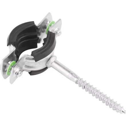 ЗУБР. Хомут трубный оцинкованный, с шурупом, 1/2&quot;, 1шт 37854-20-24-1 купить в Урае