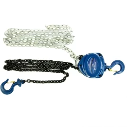 Таль цепная 0,5 т h подъема 2,5 м расстояние между крюками 350 мм Stels 51943