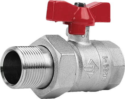 Краны шаровые ВН с накидной гайкой серия МАСТЕР купить в Урае