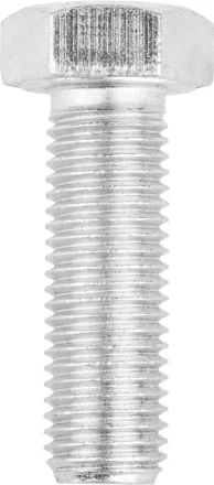 Болт ЗУБР &quot;МАСТЕР&quot; с шестигранной головкой, ГОСТ 7798-70, класс прочности 5.8, оцинкованный, M16x50мм, 5кг 303080-16-050 купить в Урае