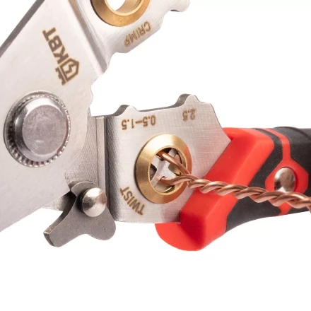 Многофункциональный стриппер КВТ WSS-02 для снятия изоляции с проводов 0.5–6.0 мм (102399) купить в Урае