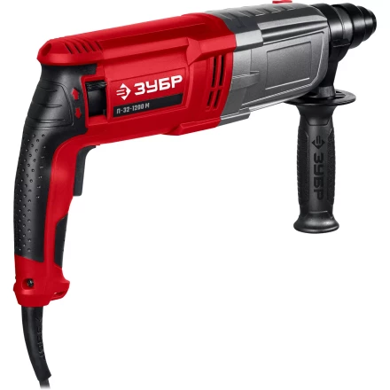 ЗУБР 32 мм, 1200 Вт, перфоратор SDS Plus, мет. корпус (П-32-1200 М) купить в Урае