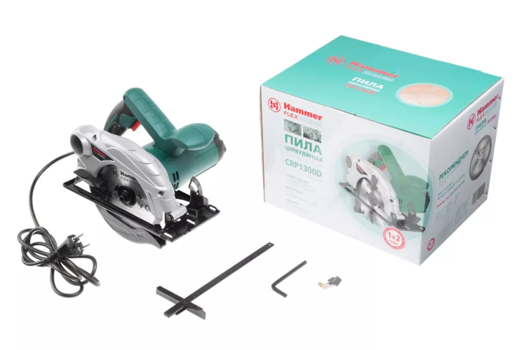 Пила циркулярная HAMMER CRP1300D купить в Урае