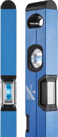 Уровень ЗУБР &quot;ПРОФЕССИОНАЛ&quot; &quot;АНТЕЙ&quot; с перископом, фрезерованная базовая поверхность, 2 цельные противоударные ампулы, 40см 34586-040_z01 купить в Урае