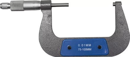 Микрометр ЗУБР &quot;ЭКСПЕРТ&quot; гладкий механический, МК 100, диапозон 75-100мм, шаг измерения 0,01мм 34480-100_z01 купить в Урае