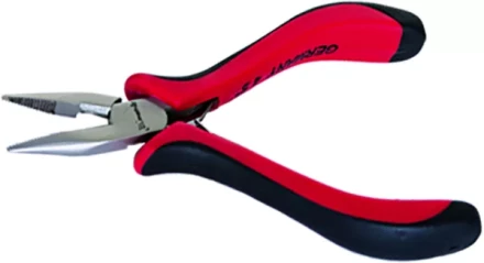 Длинногубцы Mini 130 мм никелированные прямые авторазжим двухкомпонентные рукоятки MATRIX 17810 купить в Урае