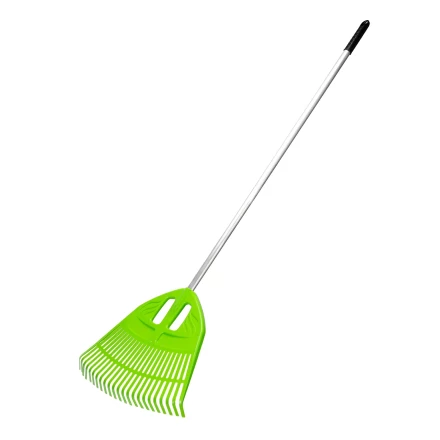 Грабли веерные пластиковые Palisad, 495 х 1680 мм, 23 плоских зуба, алюминиевый черенок, Россия, 61805 купить в Урае