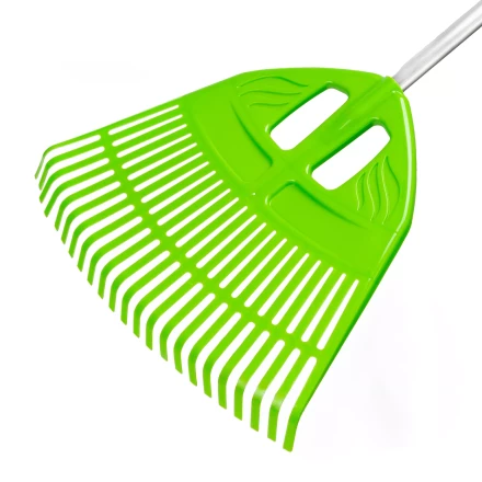 Грабли веерные пластиковые Palisad, 495 х 1680 мм, 23 плоских зуба, алюминиевый черенок, Россия, 61805 купить в Урае