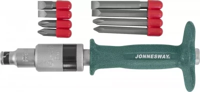 Ударная отвертка SL8 SL10 36мм 80мм PH2 PH3 36мм 80мм 5 предметов AG010139 Jonnesway 48345
