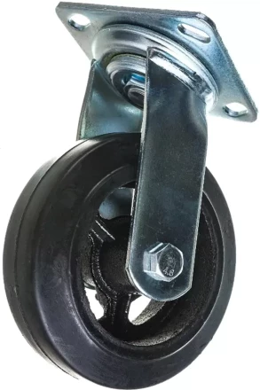 Колесо большегрузное поворотное SCd 63 150 мм обрезиненное РФ 1030008 купить в Урае