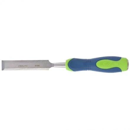 Долото-стамеска 22мм двухкомпонентная рукоятка Сибртех артикул 24487 купить в Урае