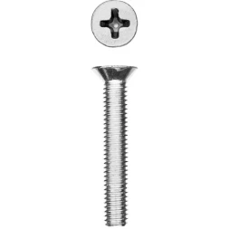 Винт DIN 965, M5 x 40 мм, 6 шт, кл. пр. 4.8, оцинкованный, ЗУБР 303116-05-040