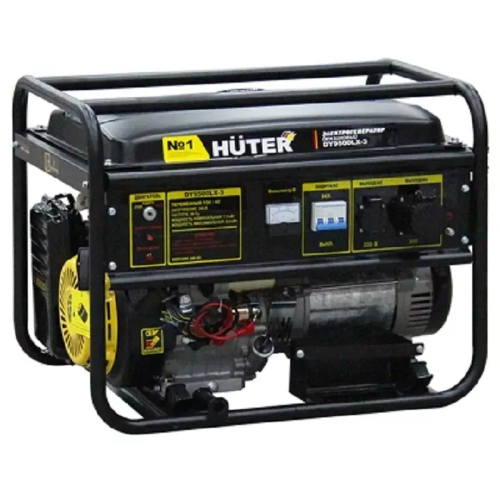 Электрогенератор бензиновый DY9500LX-3 Huter купить в Урае