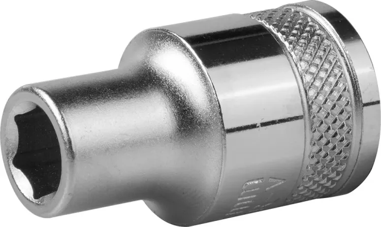 Торцовая головка KRAFTOOL "INDUSTRIE QUALITAT", Cr-V, FLANK, хромосатинированная, 1/2", 9 мм 27805-09_z01 купить в Урае