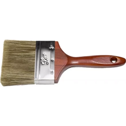 Кисть плоская STAYER &quot;LASUR - LUX&quot;, деревянная ручка, смешанная щетина, 100мм 01051-100 купить в Урае